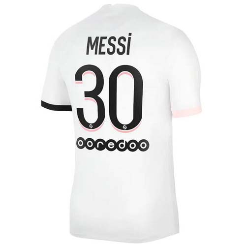 Camiseta Paris Saint Germain NO.30 Messi Replica Segunda Ropa 2021/22